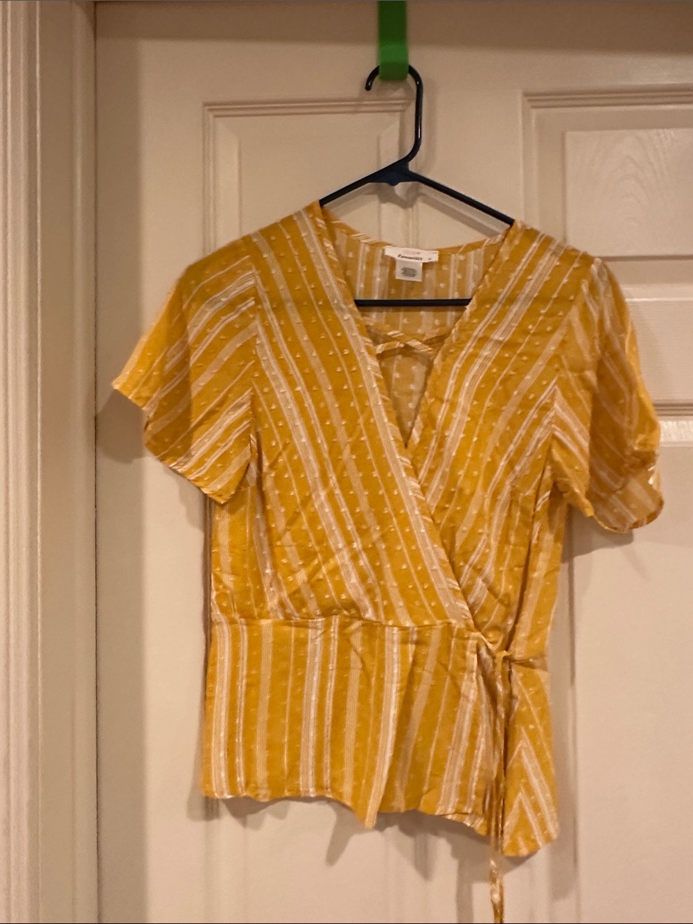 URBAN Romantics Yellow Striped Blouse